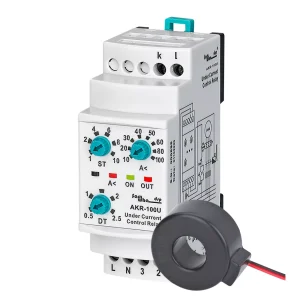 AKR-100U – Relé Eletrônico de Subcorrente com Reinicialização Automática e CT Integrado