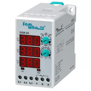 DGK-03 – Relé Eletrônico para Monitoramento de Sobretensão Trifásica