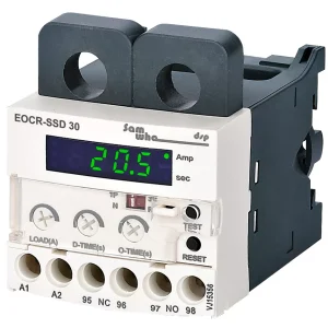 EOCRSSD-30 – Relé Eletrônico de Sobrecarga para Proteção de Motores Industriais