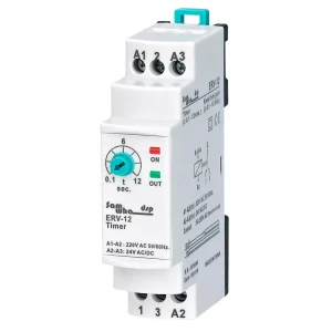 ERV-12 – Relé Temporizador com Atraso na Energização