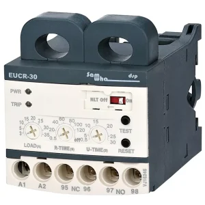 EUCR-30 – Relé Eletrônico de Subcorrente com Reinicialização Automática