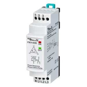 Relé FKV-03N: Proteção de Assimetria e Sequência de Fase com Neutro