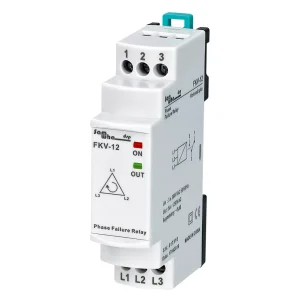 Relé FKV-12: Monitoramento Confiável de Assimetria de Tensão