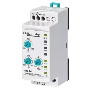 Relé GK-14N: Monitoramento de Tensão para Sistemas Trifásicos com Neutro