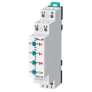 Relé GKV-12F: Proteção Completa com Sequência de Fase para Sistemas com Neutro
