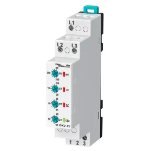 Relé GKV-15: Proteção de Tensão para Sistemas Trifásicos
