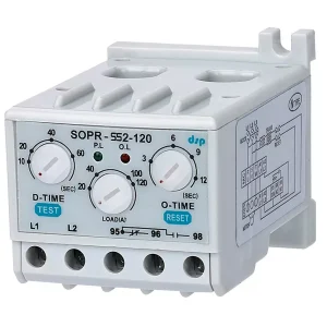 SOPR-SS2-120 – Relé Eletrônico de Sobrecarga para Proteção Avançada de Motores Industriais