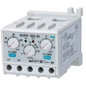 SOPR-SS2-30 – Relé Eletrônico de Sobrecarga para Alta Confiabilidade