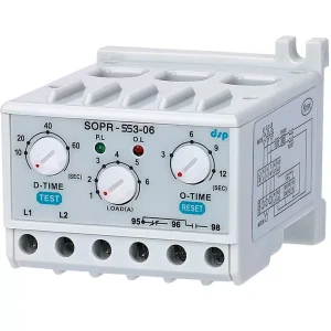 SOPR-SS3-05 – Relé Eletrônico de Sobrecarga para Proteção Precisa de Motores