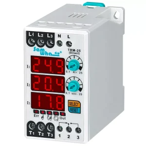 TRM-25 – Dispositivo de Sobrecarga com Transformador de Corrente Interno