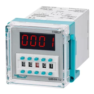 QM4H-1Z: Relé Temporizador de Alta Precisão com Reset e Função Gate