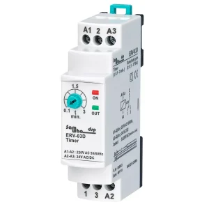 ERV-03D – Relé Temporizador com Atraso na Desenergização