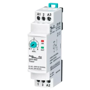 ERV-06D – Relé Temporizador com Atraso na Desenergização