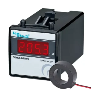 SDM-A204 – Amperímetro Digital com Transformador de Corrente Incluído