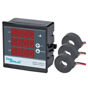 SDM-A96TD – Amperímetro Trifásico Digital (CT Incluído)