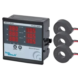 SEM-60D – Medidor Elétrico Trifásico com Transformador de Corrente