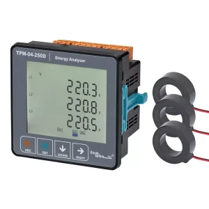 TPM-04-250D – Analisador de Energia Trifásico com TC Incluso e Comunicação RS485