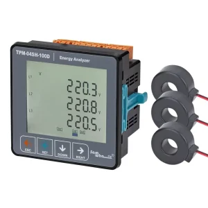 TPM-04SH-100D (CT incluído) – Analisador de Energia Trifásico