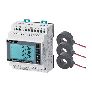 TPM-04SH-100D-DIN (CT Incluído) – Analisador de Energia Trifásico