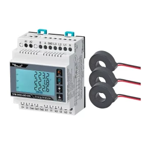 TPM-04SH-60D-DIN (CT Incluído) – Analisador de Energia Trifásico